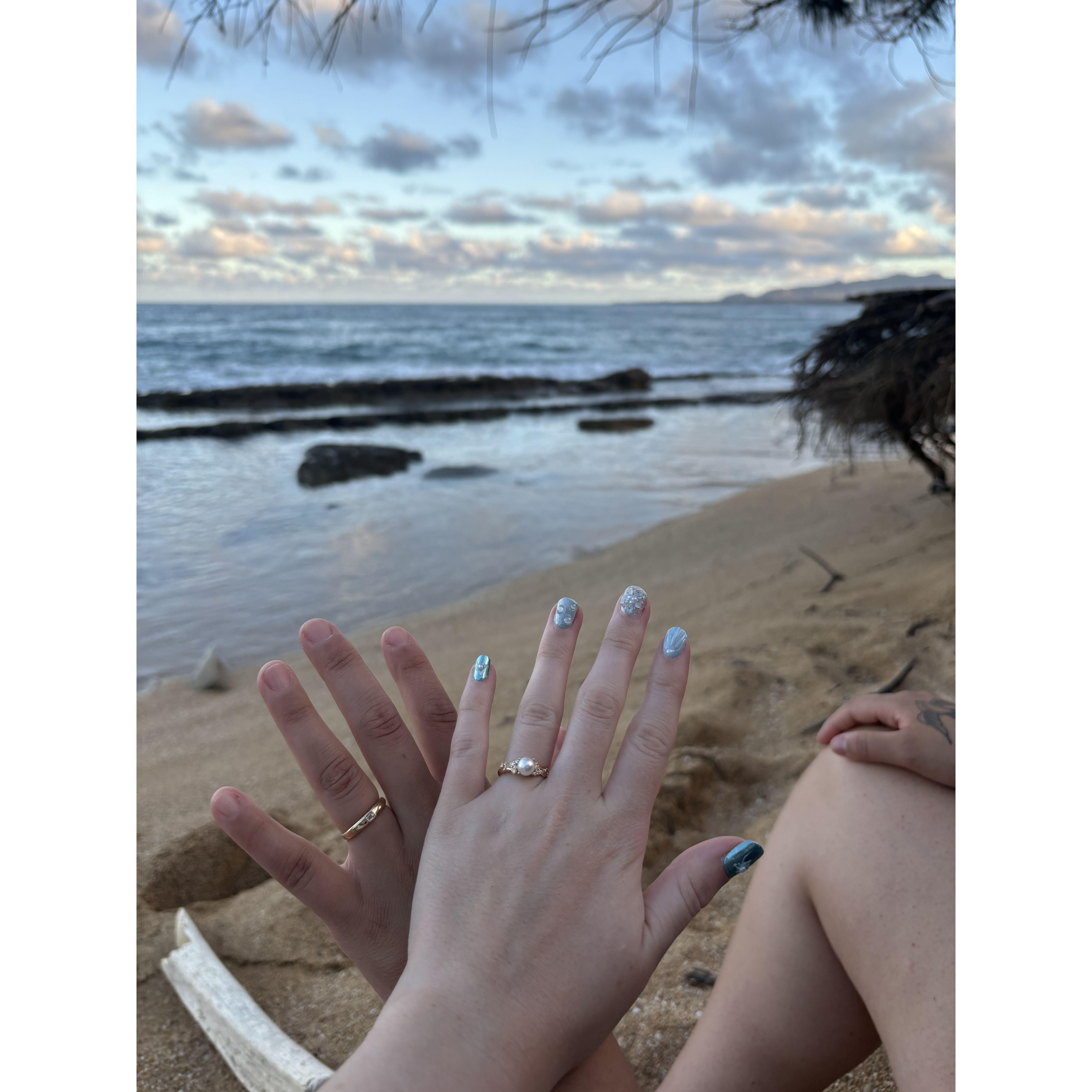 Right after the "yes!"