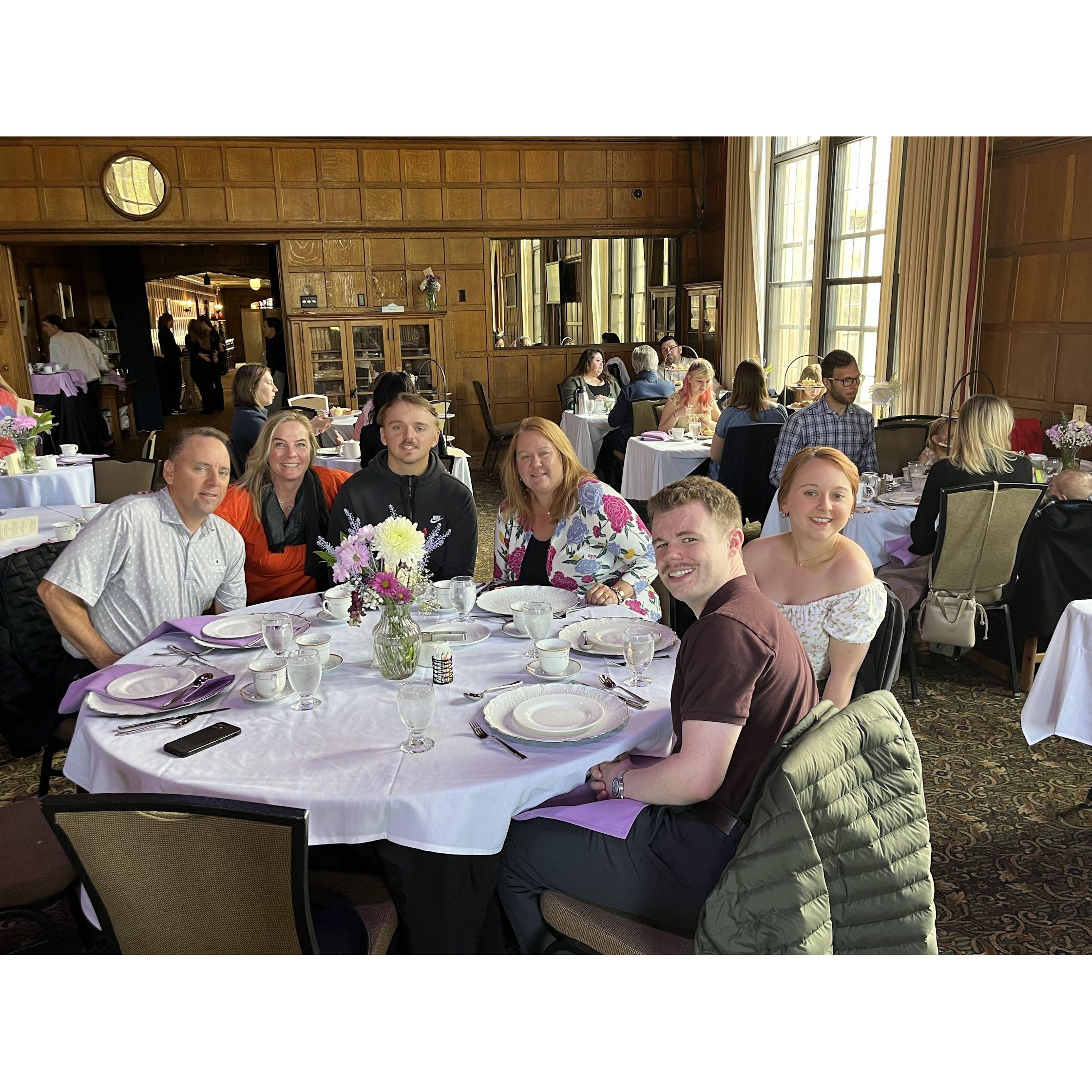 Mother's Day celebration at Glen Eyrie—such a beautiful day spent with loved ones! 🌸💐