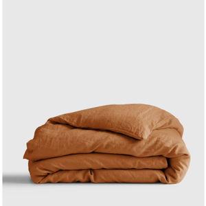 Terracotta Linen Duvet Cover | Quince