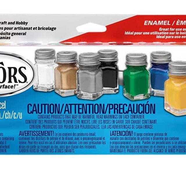 Testors 9146XT Promotional Enamel Paint Set( Packaging may vary)