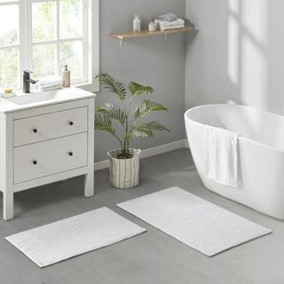 Aure Antimicrobial Cotton Reversible Bath Rug