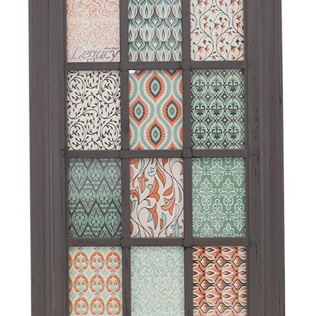 kieragrace KG Collage Frame - Distressed Grey, Holds 12 4" x 6" Photos