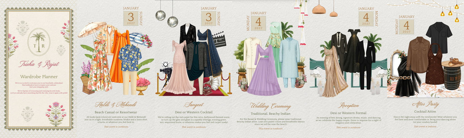 The Wedding Website of Trisha Ashar and Rajat Ahuja
