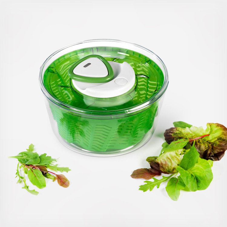Zyliss, Easy Spin-2 Aquavent Salad Spinner | Zola