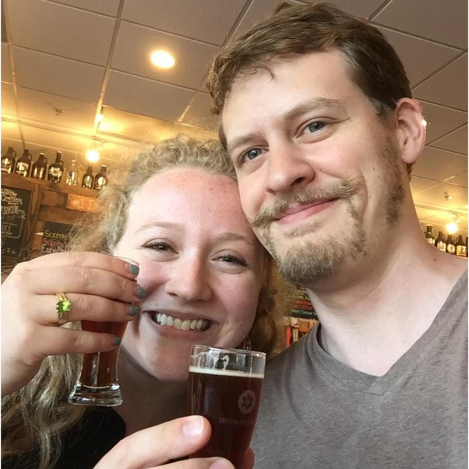One of our early dates: Smyrna Beer Market!