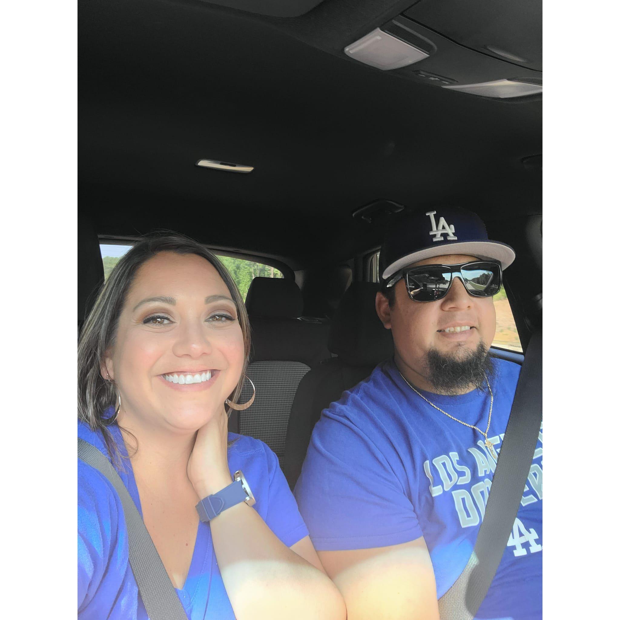 Going to see our Dodgers play!