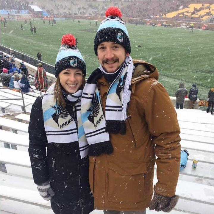 First Loons game together!