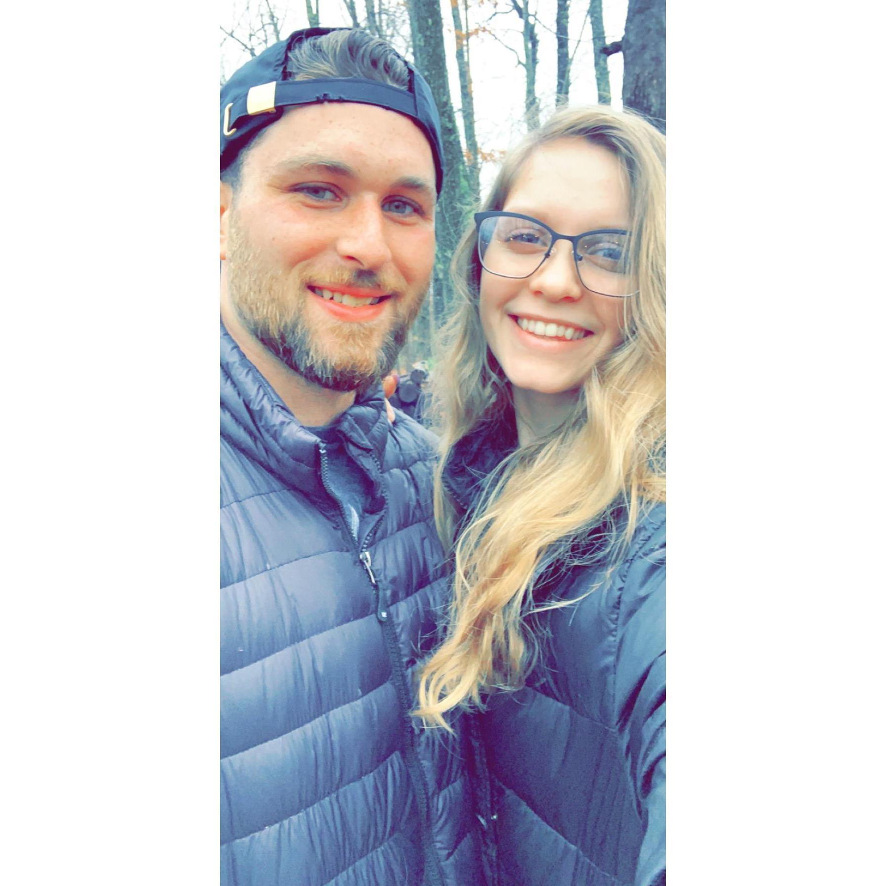 Our first camping trip together in Crossville, TN.
February 17th, 2019