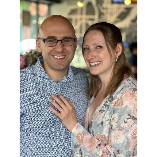 Nick proposed at the Navigator, the bar where we had our first date
