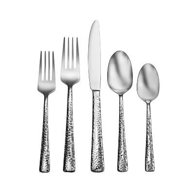 42pc Stainless Steel Mayson Silverware Set - Studio Cuisine