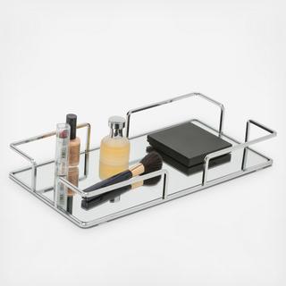 Modern Rectangular Mirror Vanity Tray