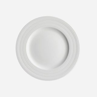 Cambridge Stripe White Rimmed Salad Plate
