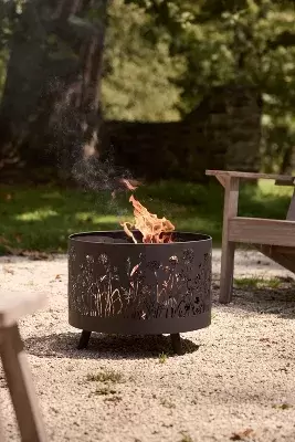 Floral Fire Pit