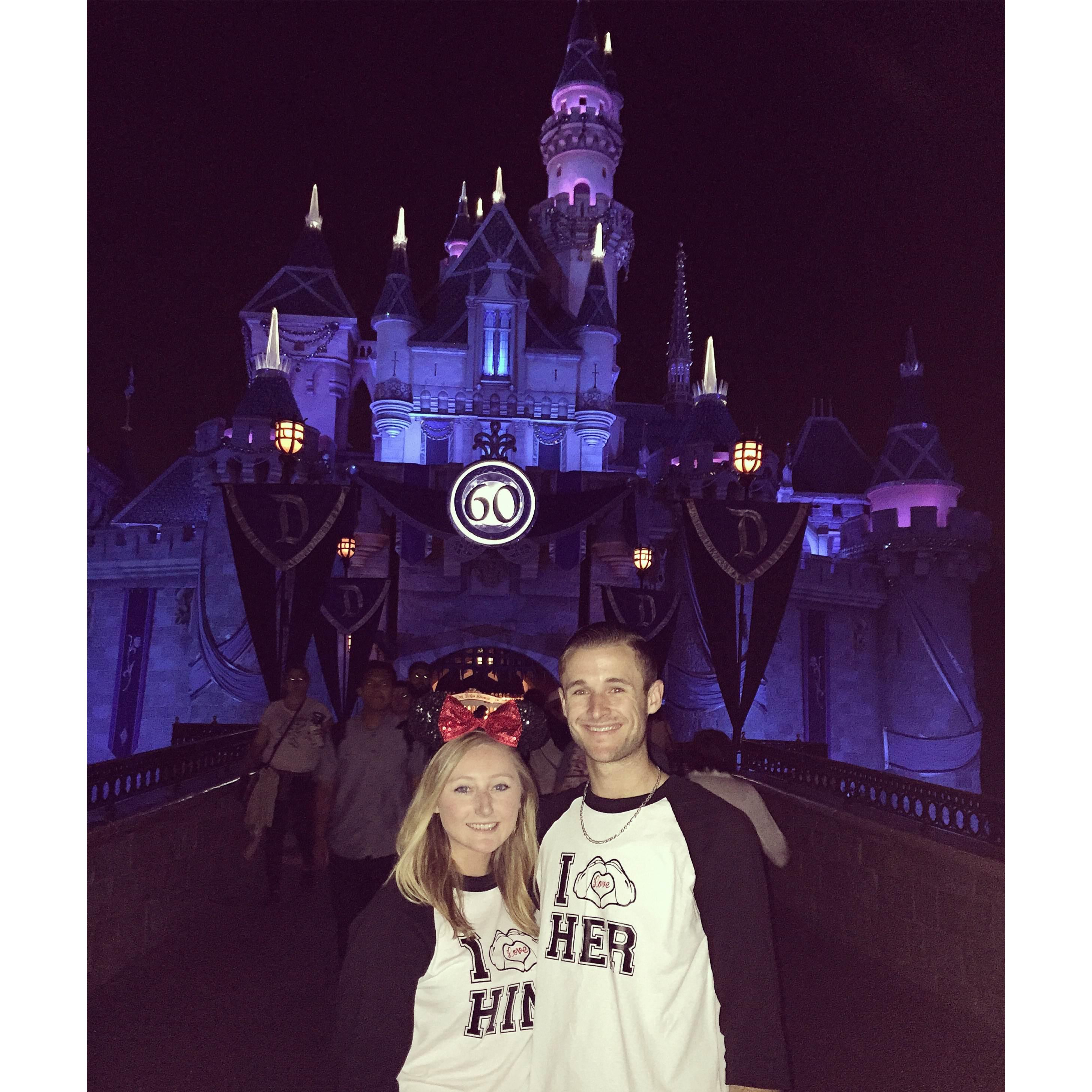 07-23-2016: Anna & Gordon take their first Disneyland trip together