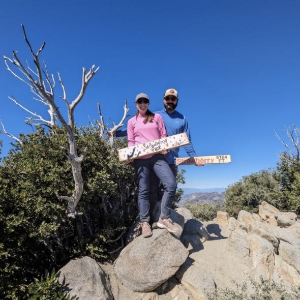 Strawberry Peak trail hike, September 2023