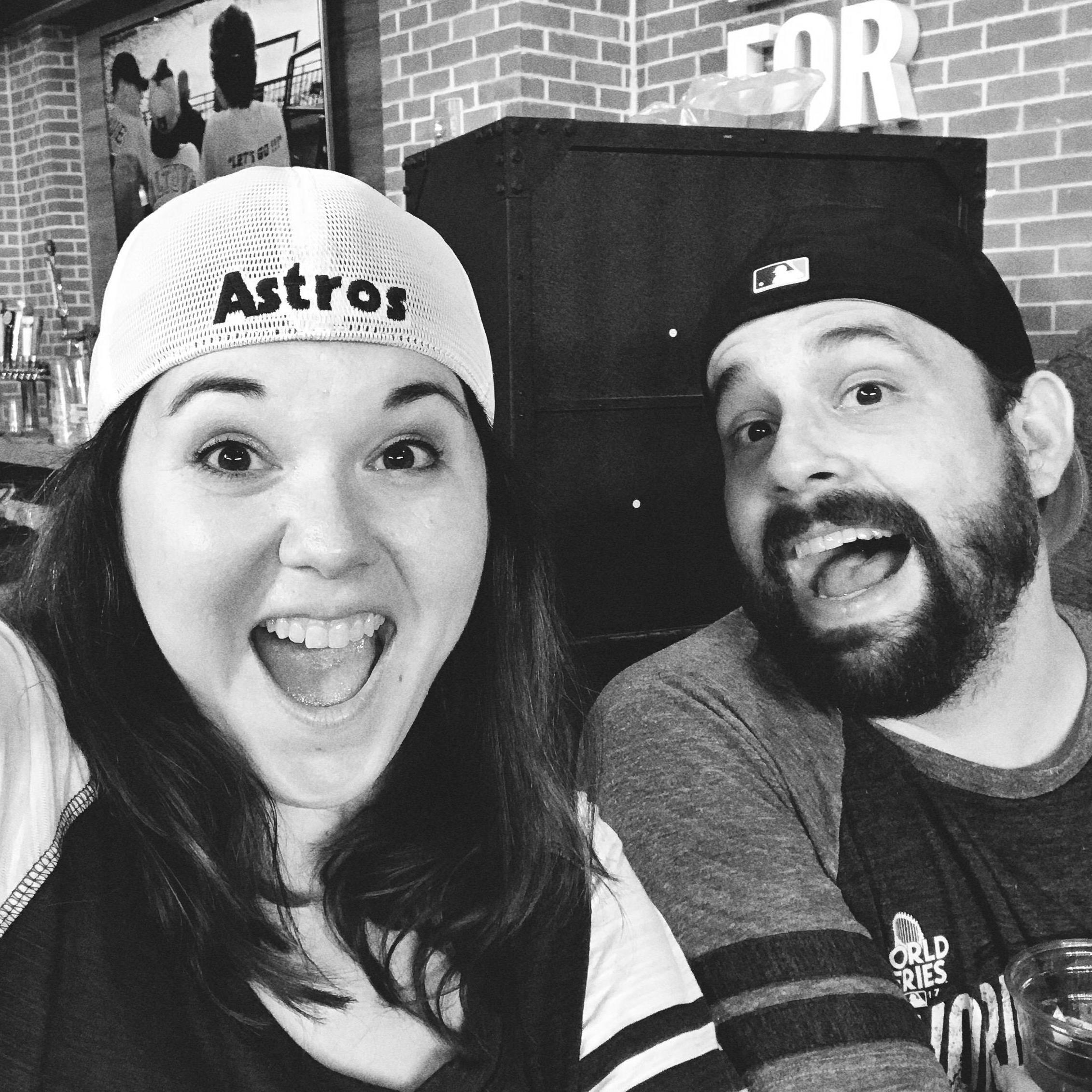 Houston Astros Game - The night we said, "I love you" for the first time