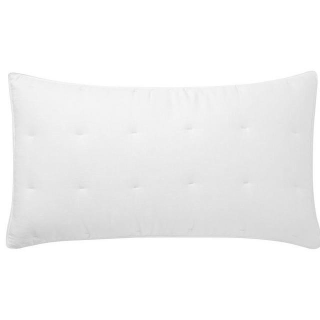 Belgian Flax Linen Comforter King Shams, Set of 2 White