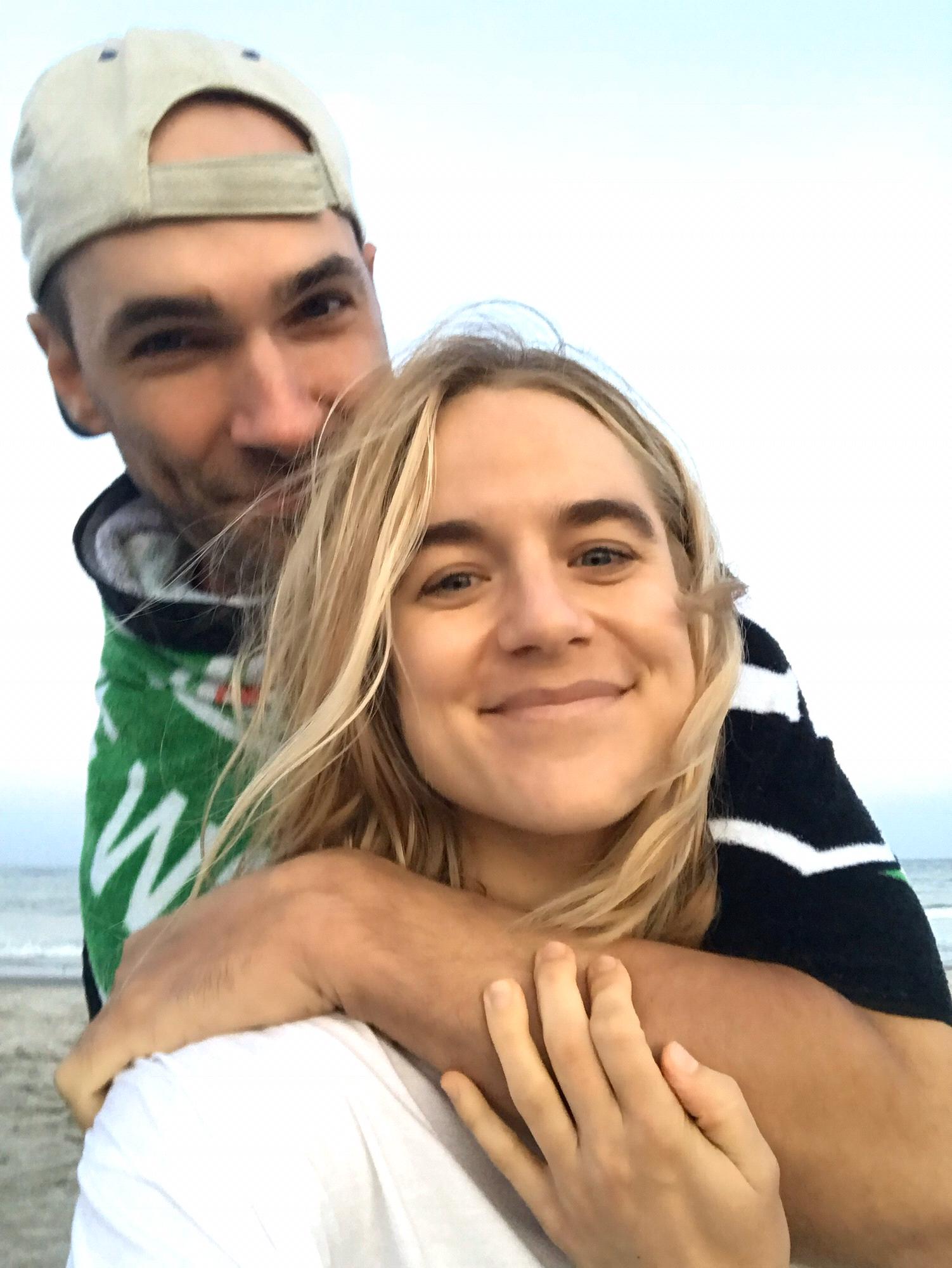 Martin's first time meeting Katie's first love - the beach where she spent her summers down at the shore in OCNJ