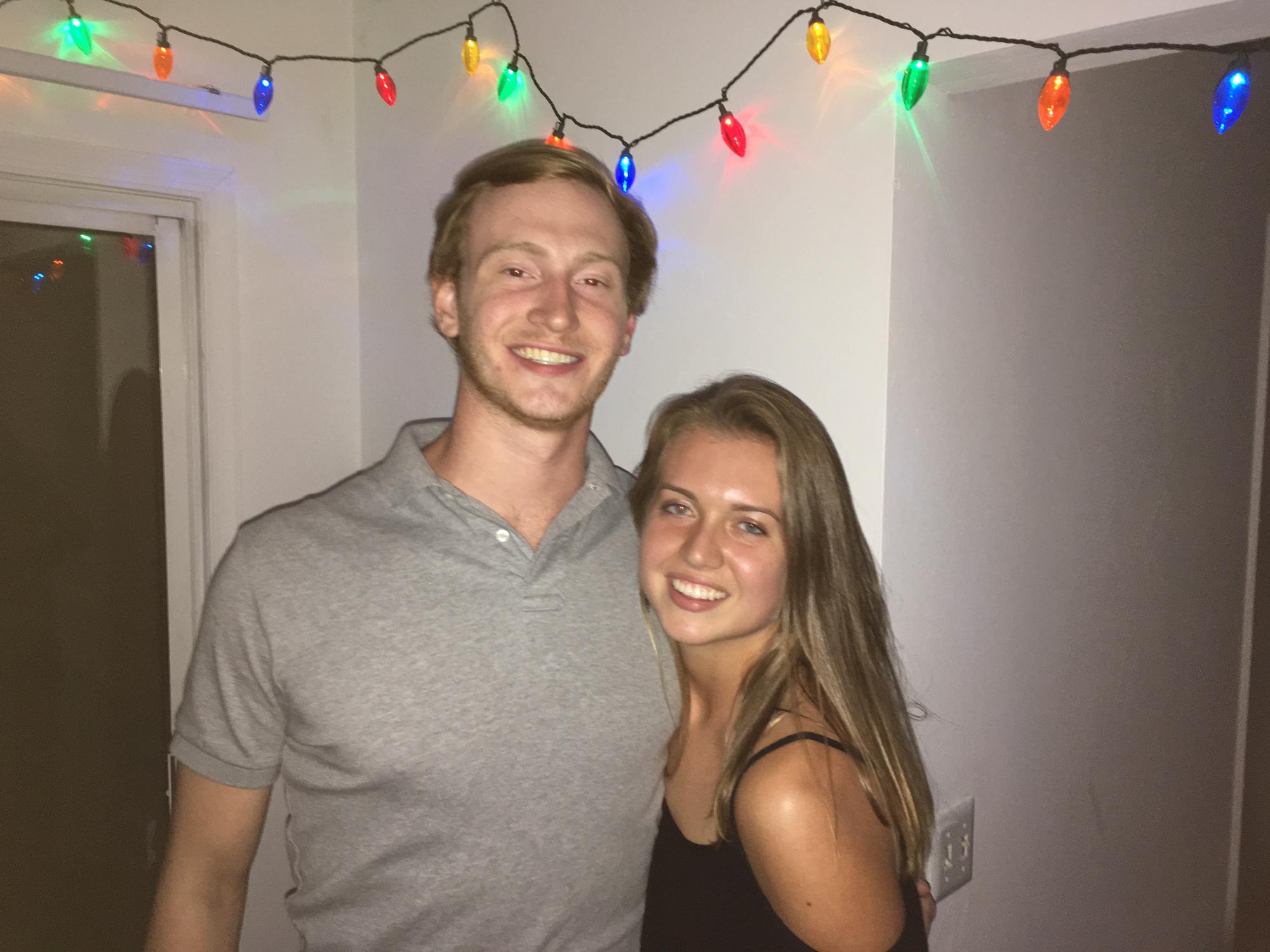 Our first picture together! Fall 2016