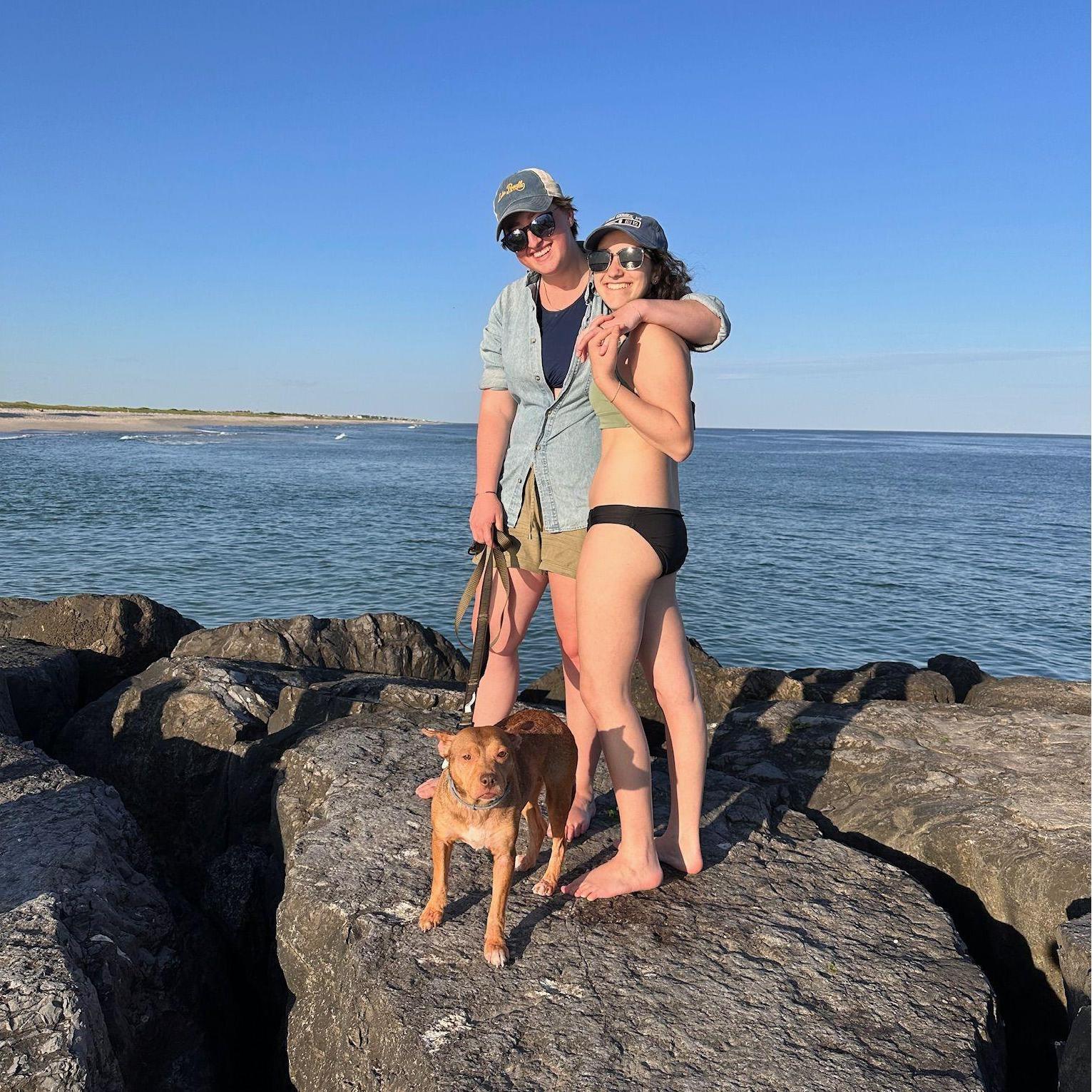 First time at the jetty with Goose :))