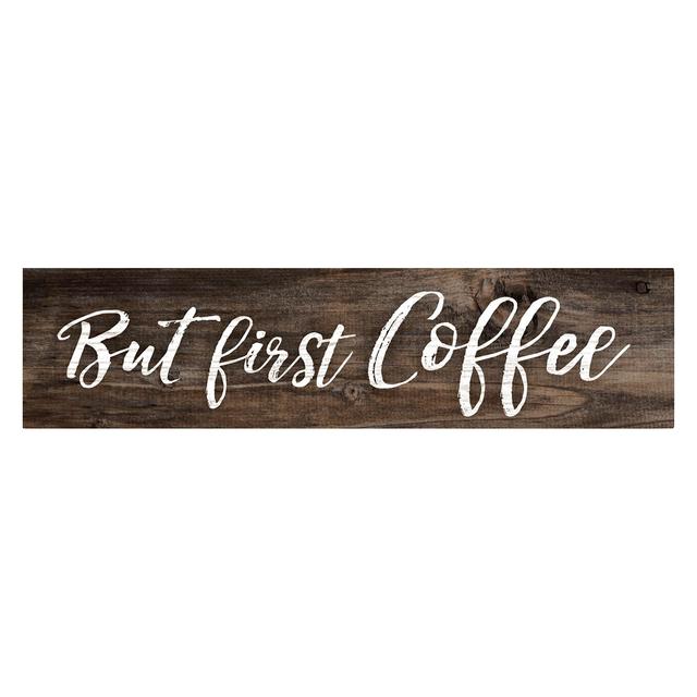P. Graham Dunn Outdoor Medium Density Fiberboard/Pine Table Signs, 0.44 in x 6 in