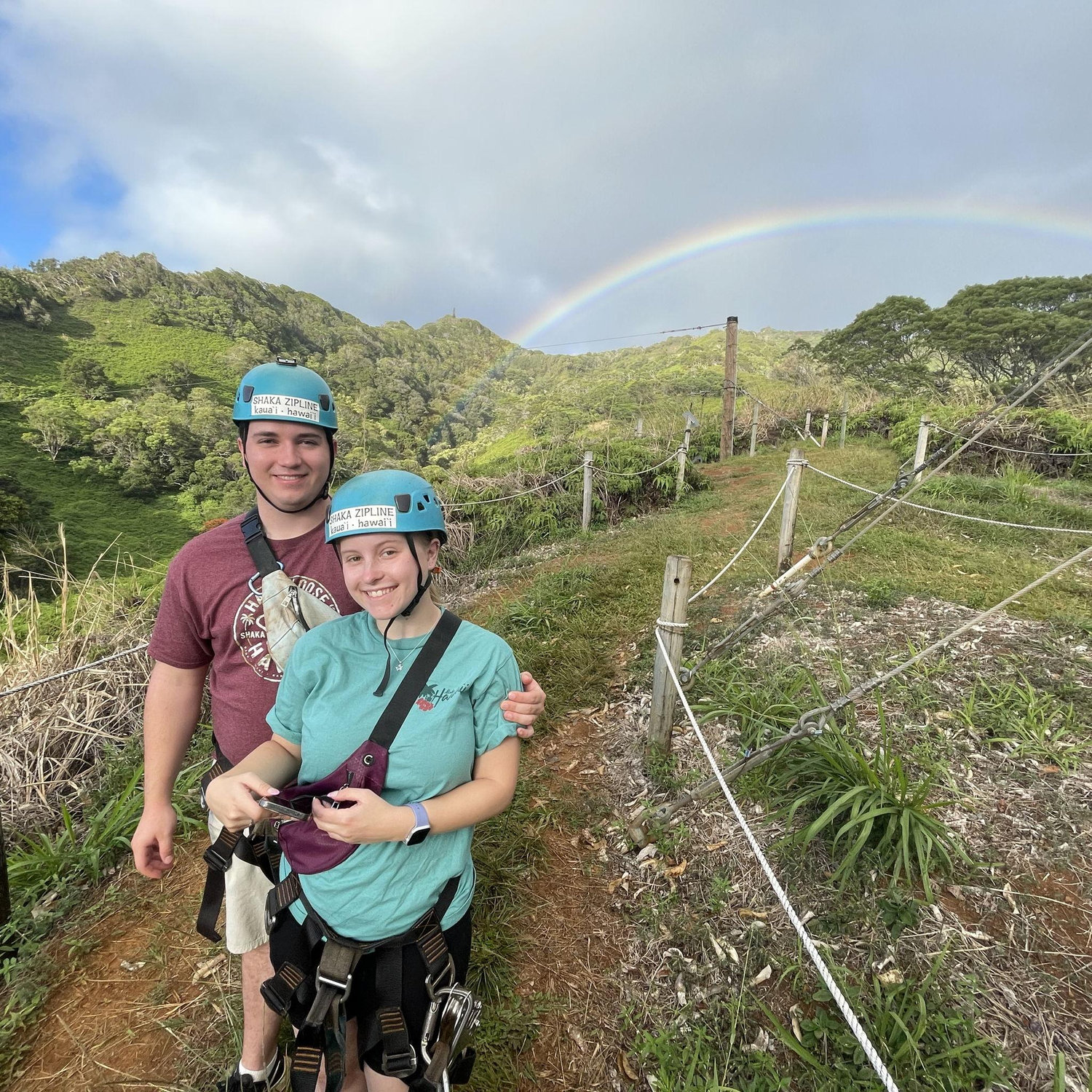 Ziplining in Hawaii