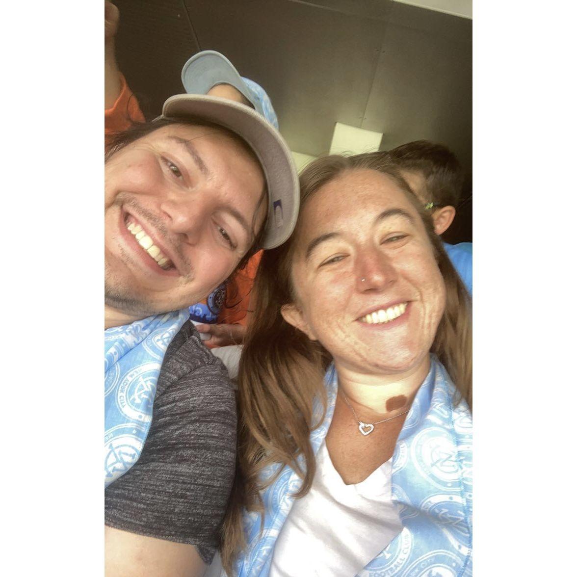 Our first NYCFC game