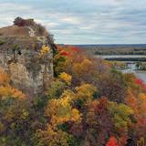 Hike at Barn Bluff Regional Park