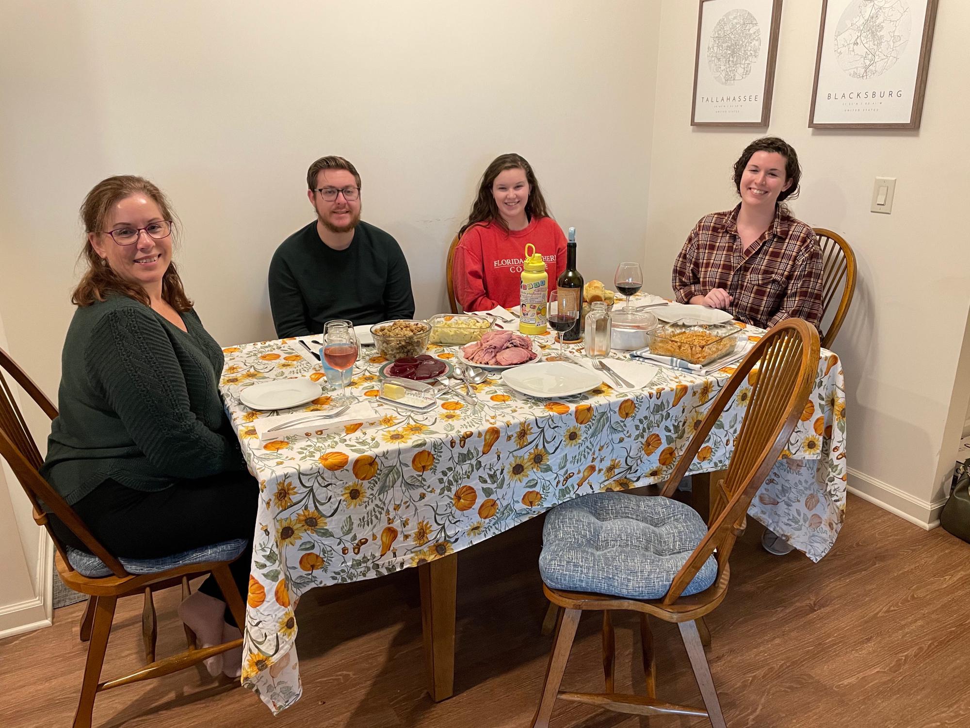 Very small Thanksgiving for 2020!