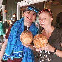 Coconuts in Maui! What an amazing trip