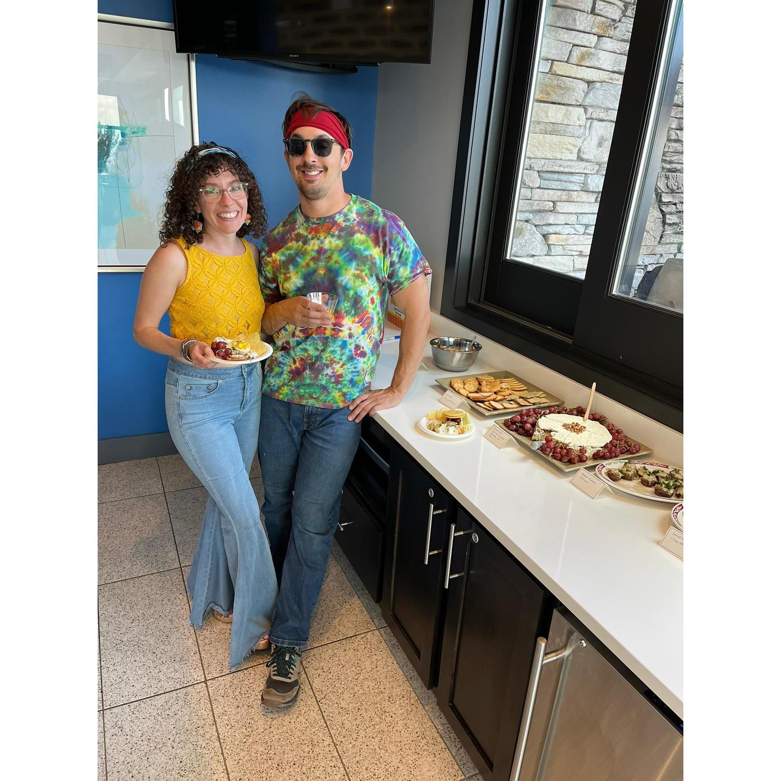 70s Themed Party with Duluth friends!