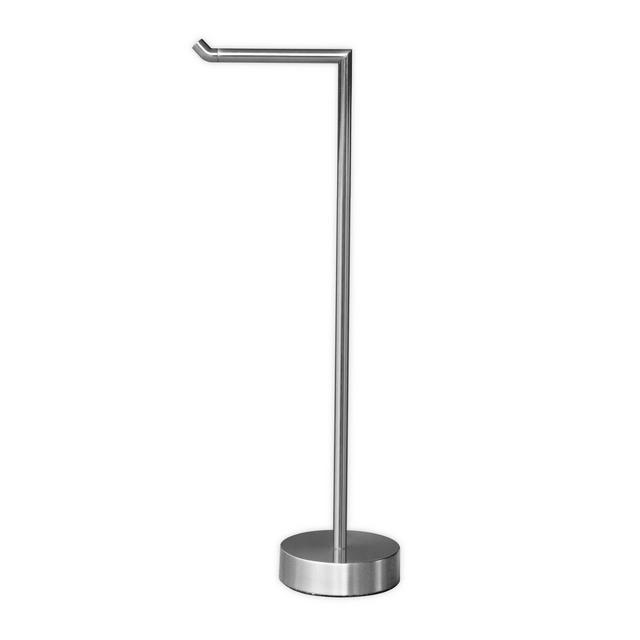 .ORG Metal Toilet Paper Stand in Nickel/chrome