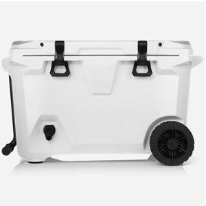 BrüTank 55-Quart Rolling Cooler | Ice White