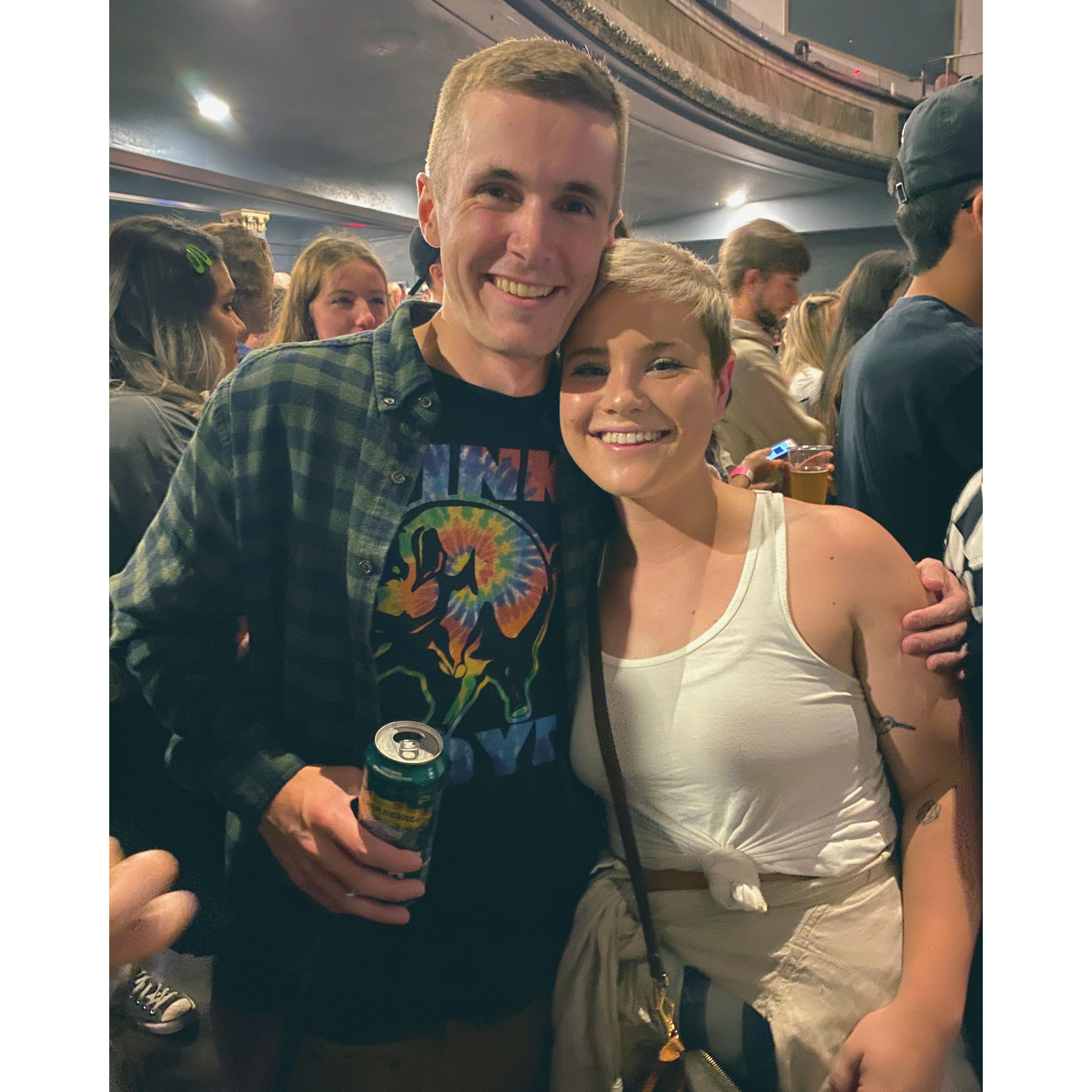 Our second date to at a Mac Demarco Show.