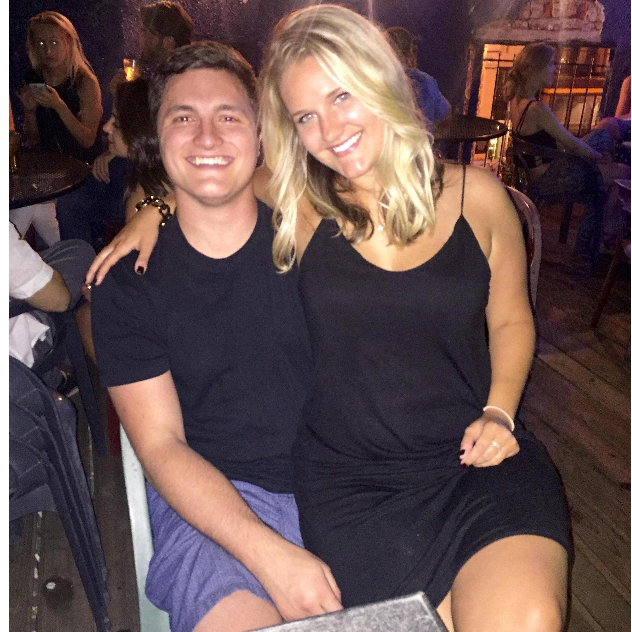 Just a few months after we met in Summer 2016