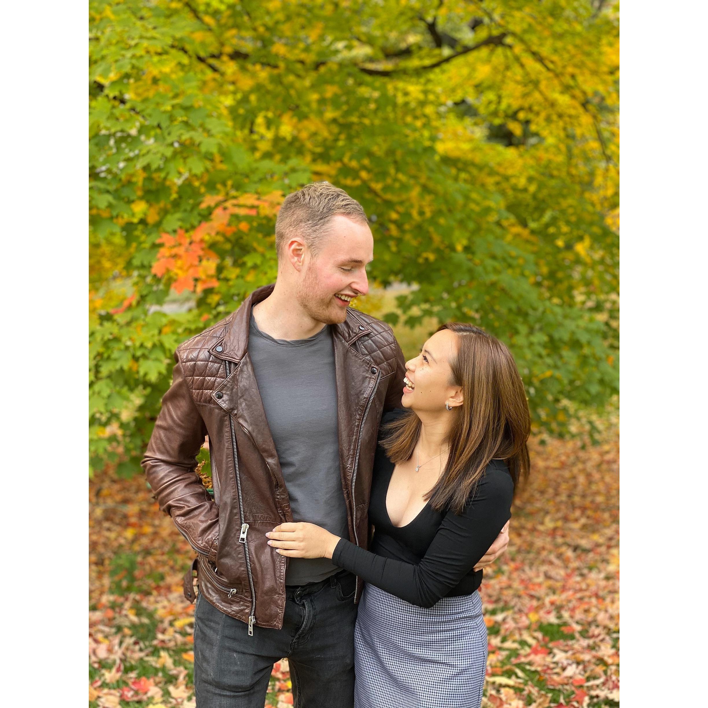 One Fall Day in New York