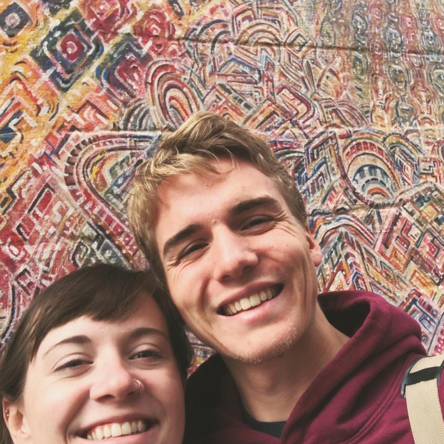 [September 2018, New York] Mural behind Tom's dorm at Clarkson U