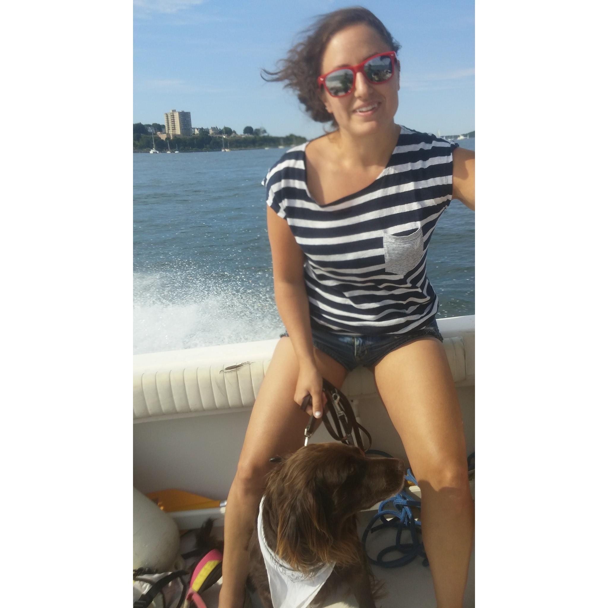 Boating in Maine