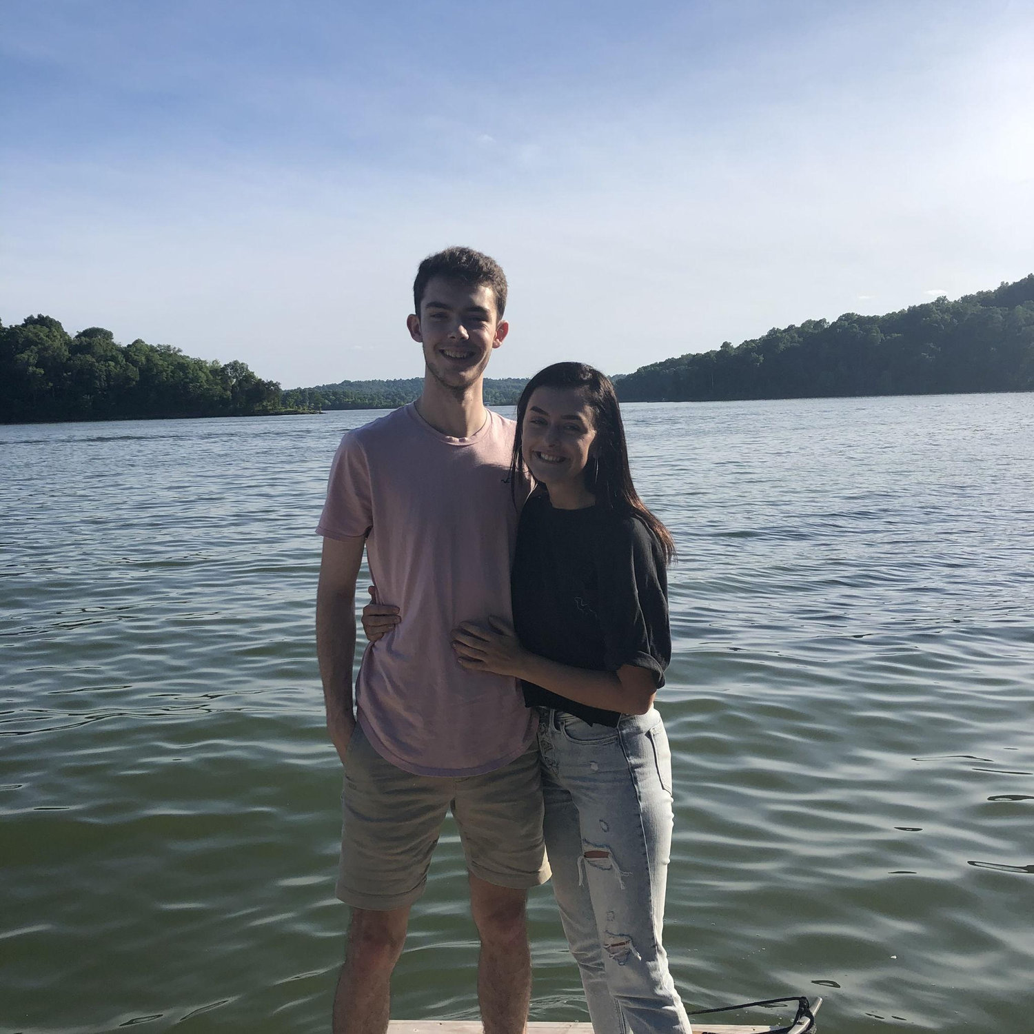 One of our first photos together