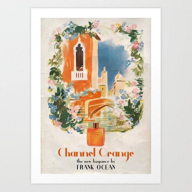CHANNEL ORANGE Art Print