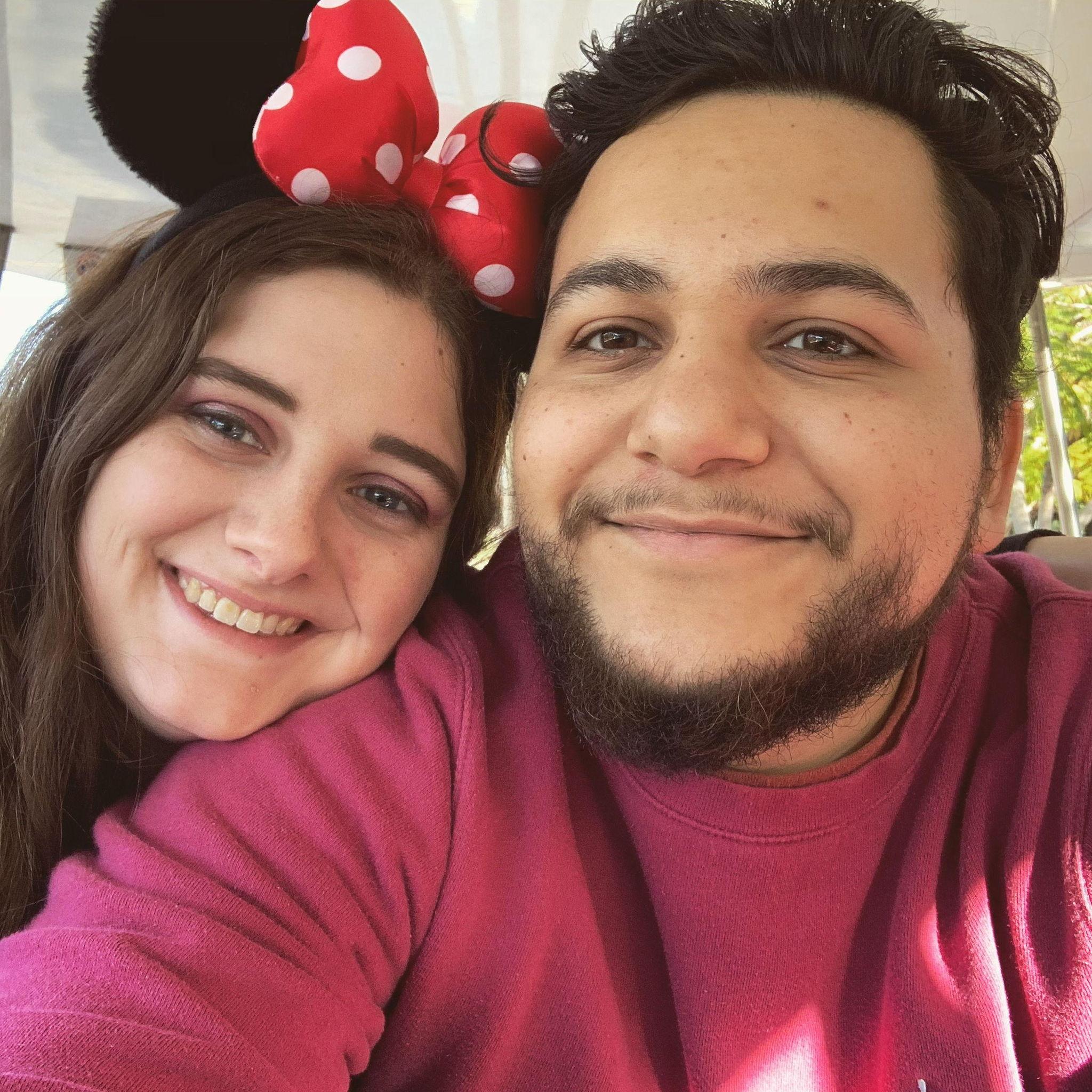 Our first of many trips to Disneyland!