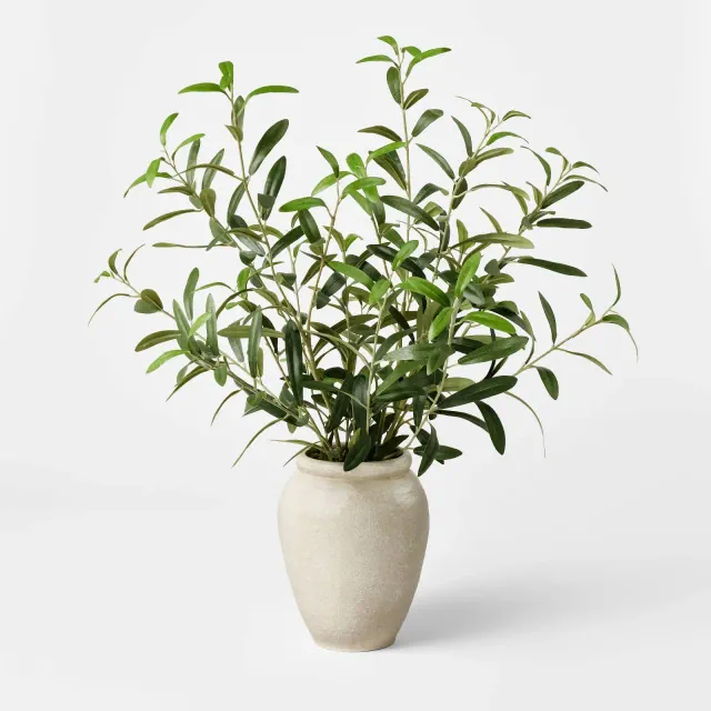 Large Olive Leaf Arrangement - Threshold™ designed with Studio McGee