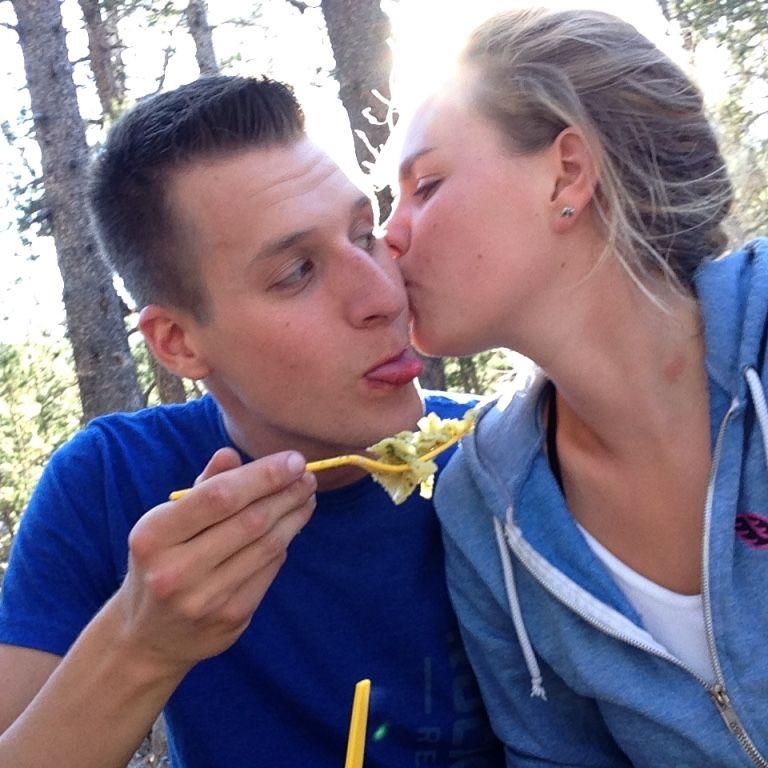August 2015 
Pasta dinner camping in Yosemite