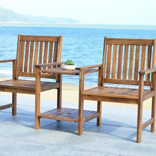 Brea Twin Seat Outdoor Bench