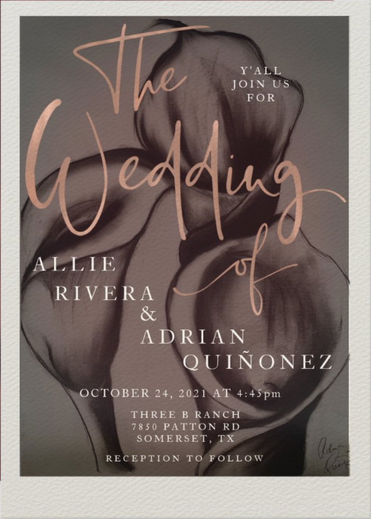 The Wedding Website of Allie Rivera and Adrian Quiñonez