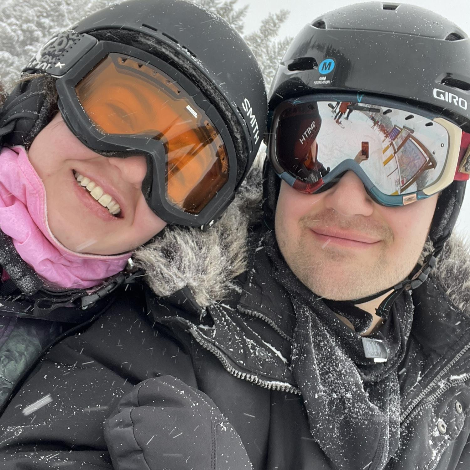 Skiing in my home state, Colorado!