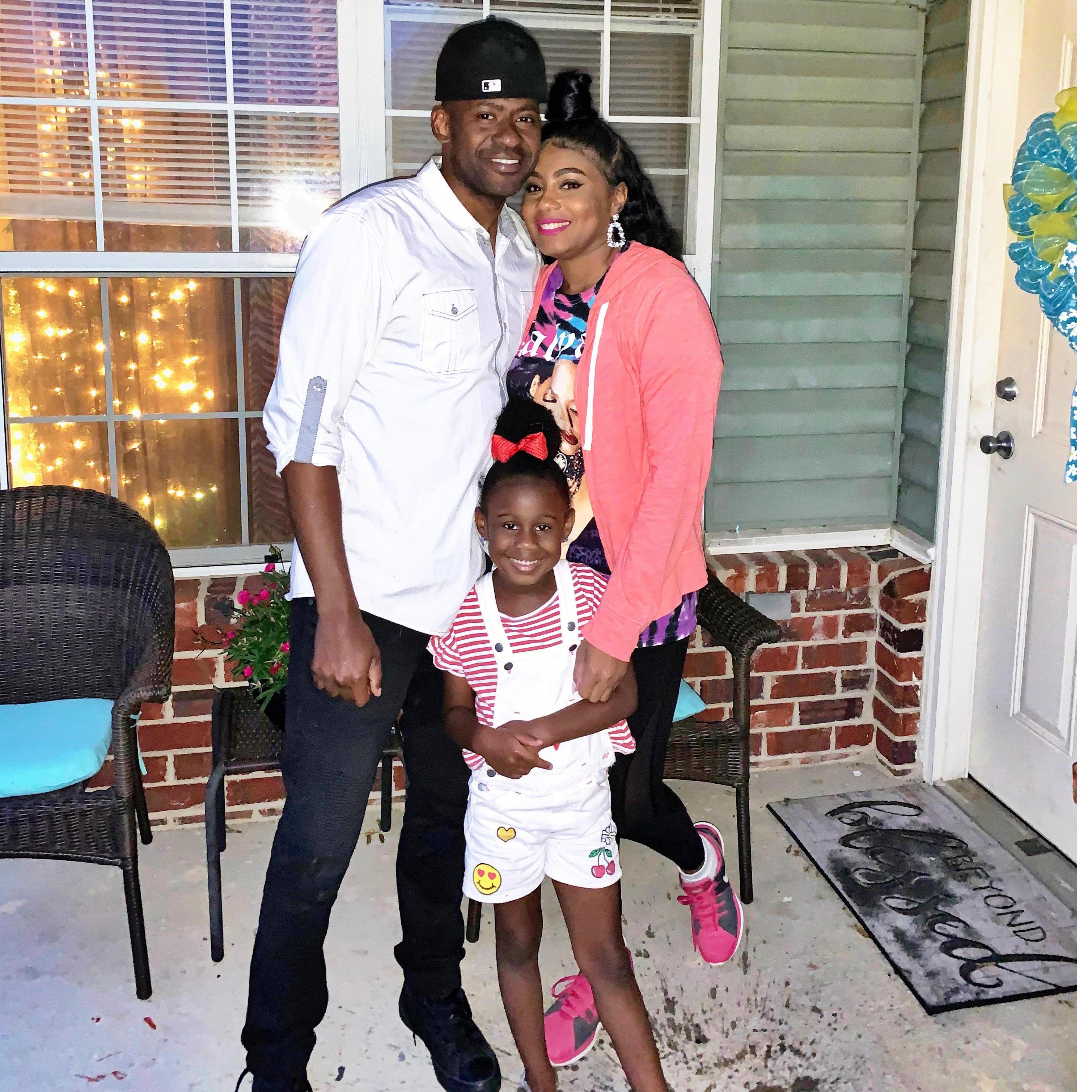 Us With Our Daughter, Aria