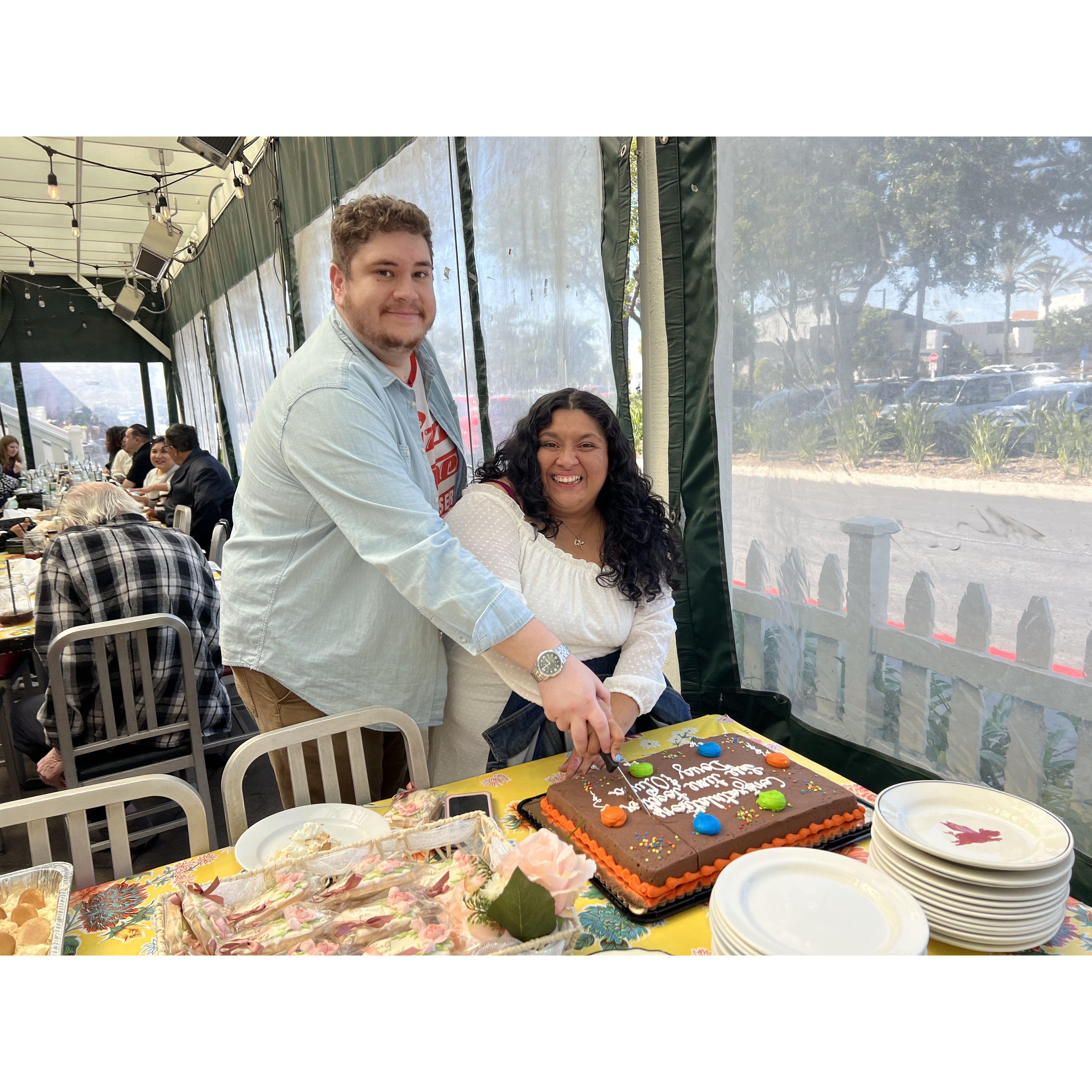 Our engagement party!