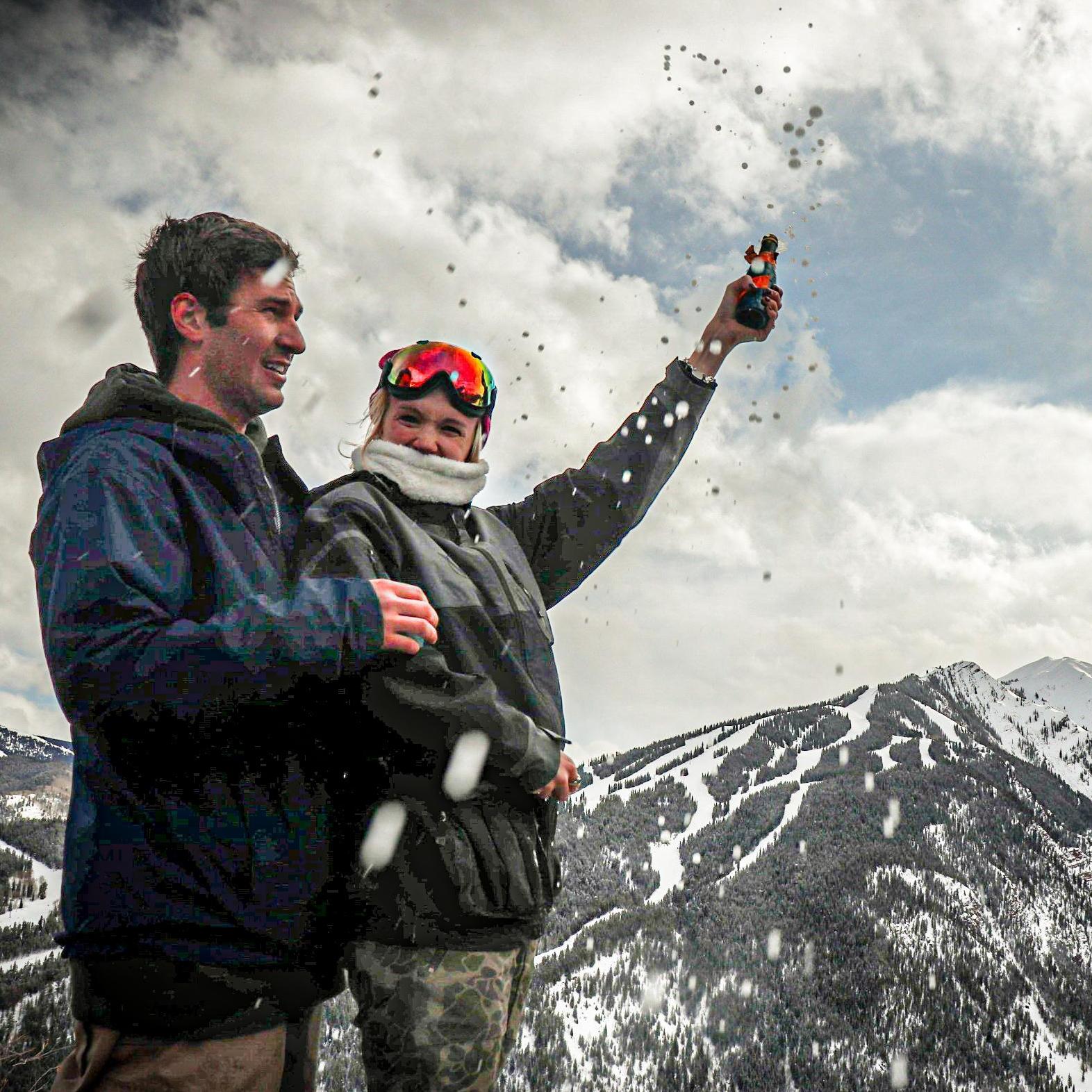 The Proposal, top of Buttermilk Mountain 12/25/19