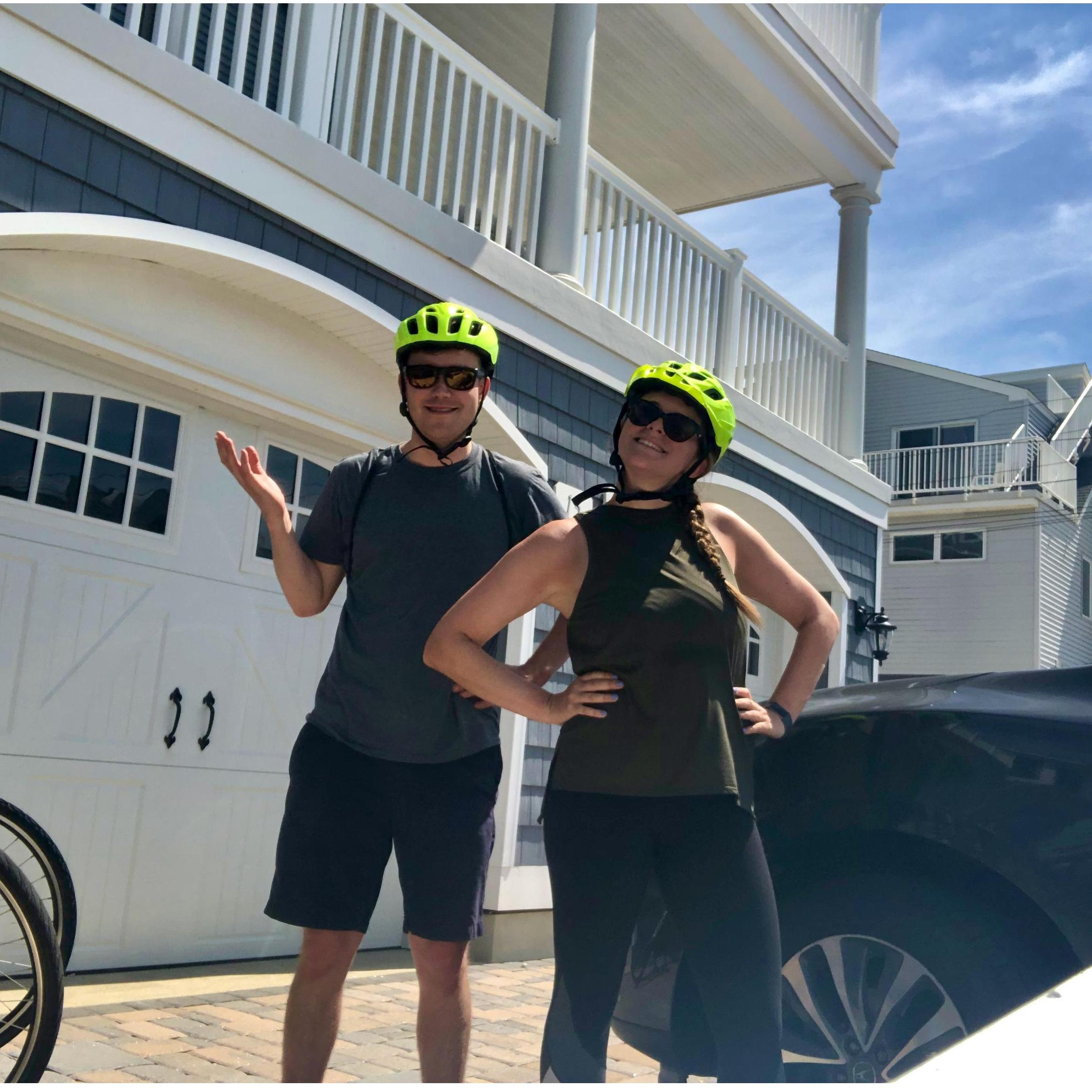The time we biked to Barnegat Lighthouse from Surf City (August 2019)
